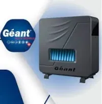 GEANT RADIATEUR A GAZ 11KW NOIR / DETECT