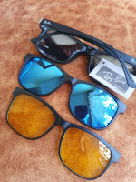 lunettes-de-soleil-hommes-lunnette-ray-ban-avec-3-appliques-polarise-el-harrach-alger-algerie