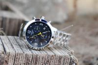 Montres pour hommes TISSOT PRC 200 Nouveau modèle Noire/Jaune thumbnail 5