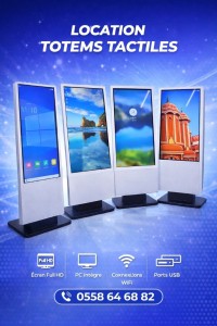 إشهار-و-اتصال-location-totem-tactiles-et-bornes-interactives-القبة-الجزائر