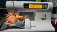 Machine à broder BROTHER pe-200 Snoopy