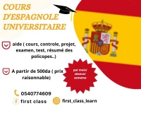 Cours de soutien espagnol universitaire 