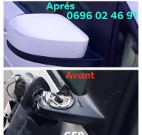 Réparation Retroviseurs Rabattable manuél électrique 