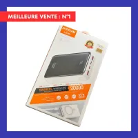 Powerbank -  ldnio PQ18 - 20000 mah - Sans fil 22.5w - Chargement Rapide - 02 USB