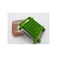 Éplucheur Switchable Multifonctions 3 En 1 - Avec Couvert Vert