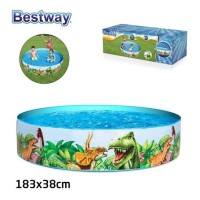 مسابح-bestway-56022-piscine-dinosaure-ronde-non-gonflable-en-vinyle-pour-enfants-183-x-038-m-الجزائر-وسط