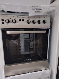 Gaziniere THOMSON 4 feux inox four ventilé catalyseur 