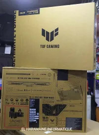 Asus TUF Gaming F15 FX567Z-CORE  i5-12500H 12th GENE /RTX 3050/RAM=16 GO/SSD 512 GB/ECRAN 15.6"144HZ