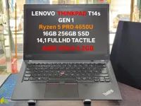 LENOVO THINKPAD T14S RYZEN 5 PRO 4650U 16GB 256GB SSD 14,1 FHD TACTILE vega 6 2GB 