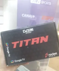 جهاز استقبال + نفس الوقت تيفي بوكس ! Nouveaux Box Google tv + Satellite 
