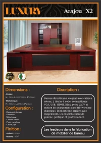 ensemble de bureau 