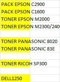 TONER ORINK