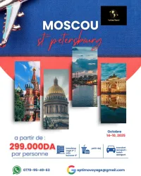Voyage Organisée Moscou & st-petersbourg