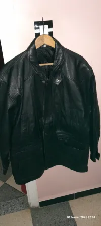 veste en cuire venu de france