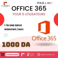 COMPTE MICROSOFT OFFICE 365 A VIE