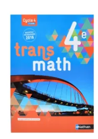 Livre de mathématiques 4ème 