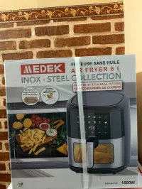FRRITEUSE SANS HUILE MEDEK air fryer 6L