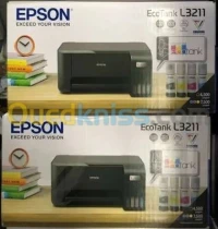 Epson EcoTank L3211 IMPRIMANTE MULTIFONCTION À RÉSERVOIR INTÉGRÉ 3EN1 COULEUR  L3211 - USB