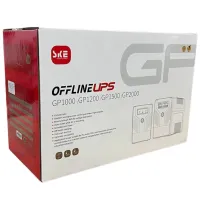 ONDULEUR SKE GP1200 - 1200VA / 720W - 6 SORTIES - AFFICHAGE LED - CONTRE SURTENSION - NOIR 