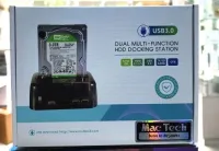MACTECH - DUAL MULTIFUNCTION - DOCKING STATION - SATA IDE - HDD 2.5/ 3.5 - USB 3.0 - TF/SD -OTB