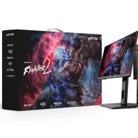  ÉCRAN MATOS FIGHTER 2  - 24" FHD - FAST IPS - 180HZ - 1MS GTG - FREESYNC - STAND AJUSTABLE - BLACK 