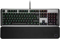 Cooler Master CK550 V2 Clavier mécanique gamer - switches TTC rétro-éclairage RGB-repose-poignets 