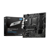 MSI PRO B760M-P DDR4 - MICRO ATX - SOCKET 1700 - 4X DDR4 - M.2 PCIE 4.0 -  USB 3.1 - PCIE 4.0 16X - 