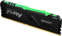 RAM Kingston FURY Beast RGB 8 Go DDR4 3200 MHz CL16 - PC4-25600 - RGB -