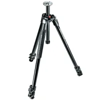 TRÉPIED MANFROTTO 290 LIGHT - 3 SECTIONS AVEC ROTULE OFFERTE - ALUMINIUM - NOIR 