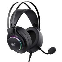 HAVIT H2007U BLACK - CASQUE GAMING FILAIRE USB 7.1 - HAUT-PARLEURS 40MM - SON SURROUND - MICROPHONE FLEXIBLE - RGB - BLACK thumbnail 3