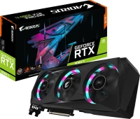 Gigabyte GeForce RTX 3060 Ti 8 Go GDDR6 Aorus Elite - PCI-E x16 4.0 avec 2 HDMI et 2 DisplayPort - 