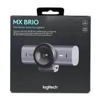 LOGITECH MX BRIO 4K - AUTOFOCUS - HDR - AI ZOOM - DOUBLE MICRO - USB-C - CLIP UNIVERSEL