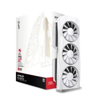 XFX QUICK SILVER RADEON RX 9070 XT WHITE MAGNETIC 16GB - PRO GAMING - GDDR6 -RAY TRACING - 3X FANS