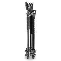 TRÉPIED MANFROTTO 290 LIGHT - 3 SECTIONS AVEC ROTULE OFFERTE - ALUMINIUM - NOIR thumbnail 5
