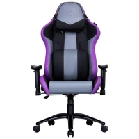 COOLER MASTER CHAISE GAMING CALIBER R3 - CUIR PU - INCLINABLE 180 - ACCOUDOIRS 2D - 150 KG - PURPLE
