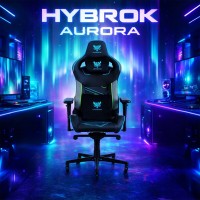 آخر-hybrok-aurora-chaise-gaming-cuir-pu-noir-bleu-accoudoirs-4d-dossier-inclinable-155-base-aluminium-coussins-reglables-original-حسين-داي-الجزائر