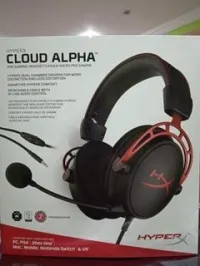 Hyper X Cloud Alpha Micro-casque avec control audio intégré Compatible PC, PS4, Xbox, Mac 