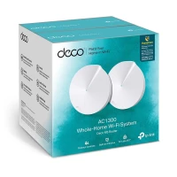 TP-Link DECO M5 2PACK - Système Mesh WiFi - AC1300 Mbps - WiFi 350M - 2 Gigabit Ethernet Ports