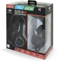 Spirit of Gamer Elite-H50 Black Edition Casque-micro  gamer (PS4 / Xbox One / Nintendo Switch / PC)
