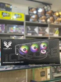 VORTEX ICECORE 360 AIO - ARGB - WATERCOOLING 360MM - 3X120MM FANS - INTEL - AMD - BLACK