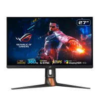 ECRAN ASUS ROG SWIFT PG27AQN - 27" 2K WQHD - 360HZ - UF IPS - 1MS - G-SYNC - HDMI/DP - PIVOT -RGB - 