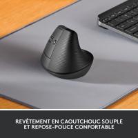 LOGITECH LIFT LEFT SOURIS SANS FIL ERGONOMIQUE - 6 BOUTONS - 4000 DPI - USB - SILENTTOUCH - GRAPHITE thumbnail 5