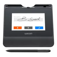 WACOM TABLETTE DE SIGNATURE STU-540 - 5" LCD TFT - STYLET - 800 x 480 PXLS - 2540 LPI - USB - NOIR