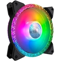 COOLER MASTER MASTERFAN MF120 PRISMATIC RGB WITH RADIANT CRYSTALLINE LIGHT