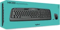 Logitech Wireless Desktop MK330  Ensemble Sans Fil Souris + Clavier