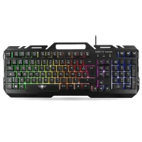 Spirit of Gamer PRO-MK5 Ensemble pour gamer avec rétroéclairage RGB - semi-mécanique 