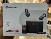 HOLLYLAND LARK M2S COMBO - MICROPHONE SANS FIL - ULTRA-C - 2TX + 1RX + RX CAMERA - 2,4 GHZ - BLACK 