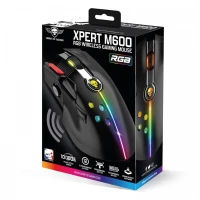Spirit of Gamer XPERT M600 Souris Sans Fil - 10000 dpi - 8 boutons - RGB