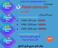 Panel canva pro
