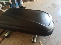 Porte bagage véhicule avec coffret 